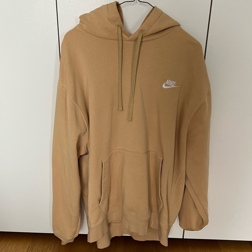 Tan Nike men’s  hoodie